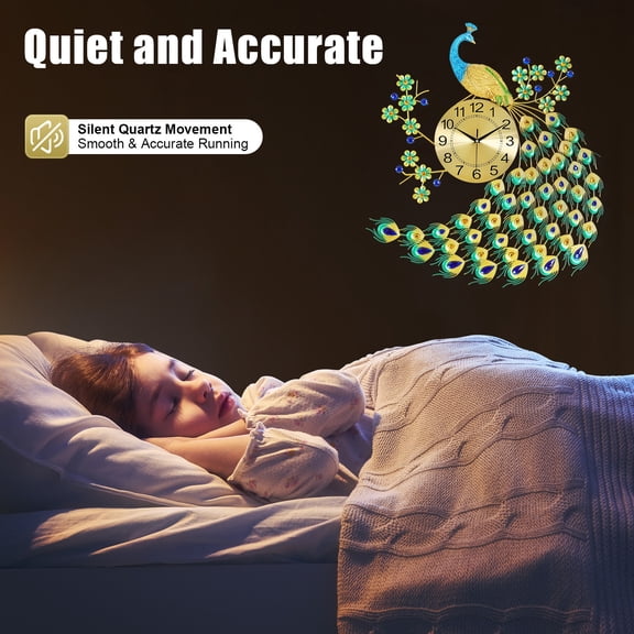 1 PCS 70*65cm/27.56*25.59in Wall Clock, Creative Wall Clock, Modern Decorative Wall Clock