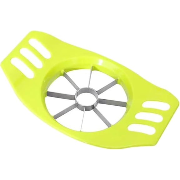 1 PCS Apple Cutter Professional Apple Slicer Apple Corer Tool Stainless Steel Fruit Corer Apple Cutter Slicer for Kitchen,Fruits,Vegetables(Green