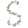 thumbnail image 1 of 1 PCS Artificial Rose Flowers Hanging Decorations,13 FT Dangling Fake Rose with Hooks Spring Party Decorations for Wedding Party Background Birthday Baby Shower Home Flower Garden Themed, 1 of 6