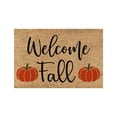 1 PCS Autumn Door Mat Pumpkin Floor Mat Fall Seasonal