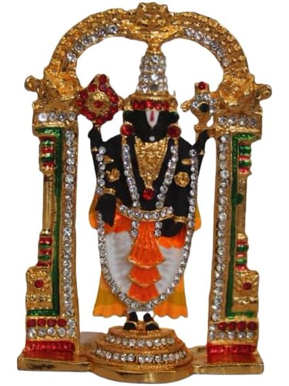 1 PCS Balaji Idol Stone Studs TIRUPATI