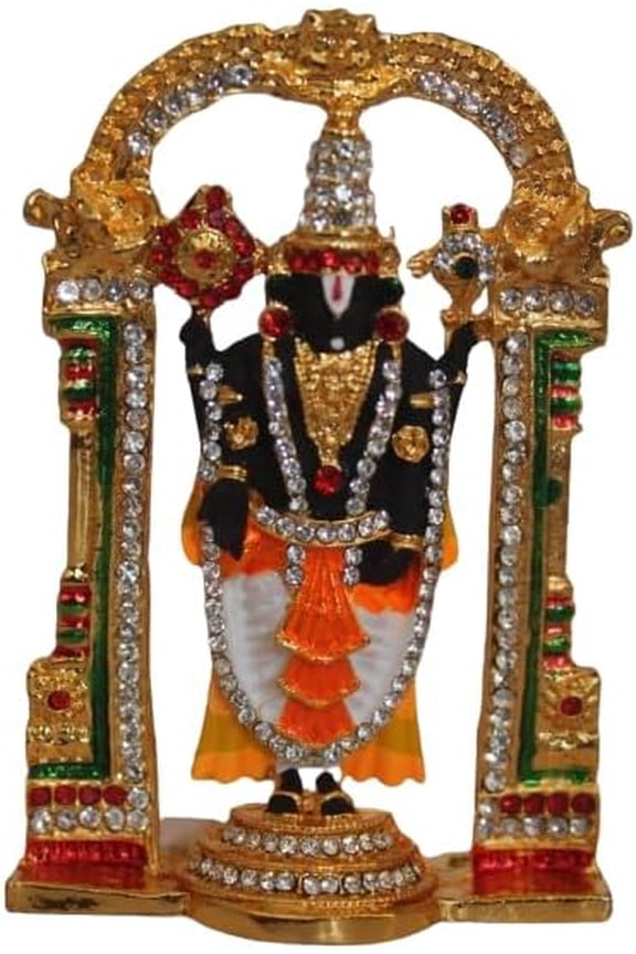 1 PCS Balaji Idol Stone Studs TIRUPATI