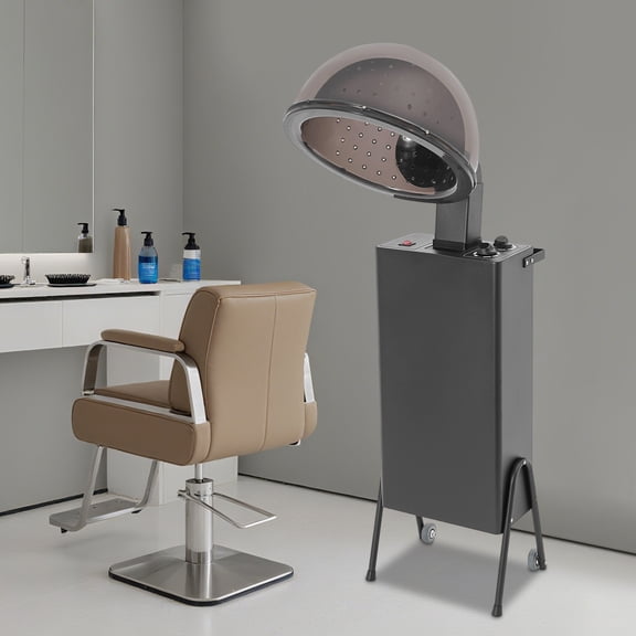 1 PCS Black Hair Dryer, Salon Hair Dryer, Hair Dryer with Wheels, 110V