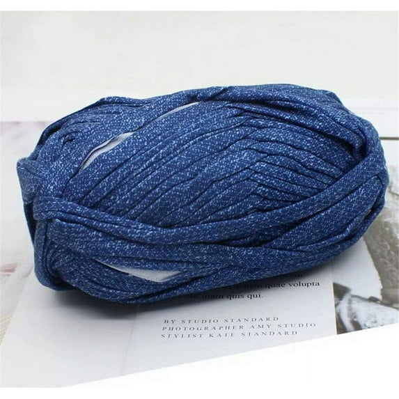 1 PCS Colorful T-Shirt Yarn Knitting Yarn Fabric Crochet Cloth for DIY Knitted Fabric Art