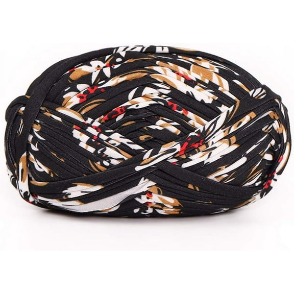 1 PCS Colorful T-Shirt Yarn Knitting Yarn Fabric Crochet Cloth for DIY Knitted Fabric Art