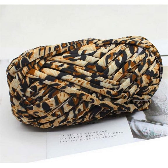 1 PCS Colorful T-Shirt Yarn Knitting Yarn Fabric Crochet Cloth for DIY Knitted Fabric Art