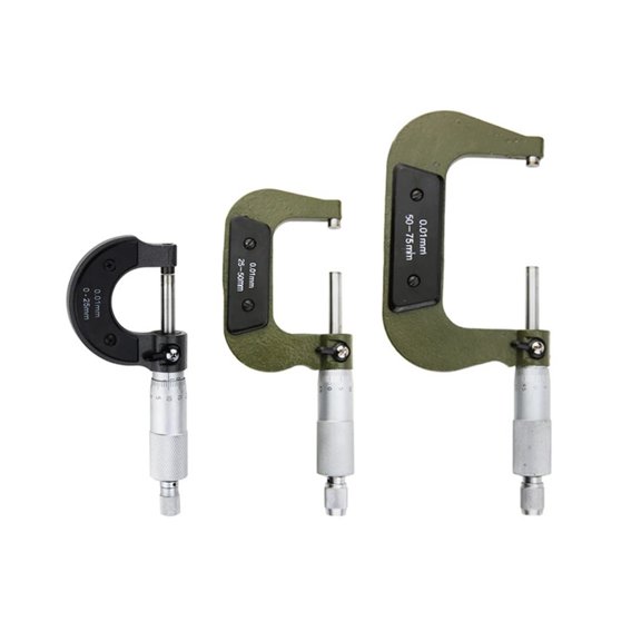 1 PCS External Micrometer Set-Precision Mechanical Micrometers for Accurate Measurement ,Precision Measuring