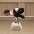 thumbnail image 1 of 1 PCS Free Standing  White Yoga Headstand Stool, Yoga Headstand Bench, Invert Chairag, 200kg/440. 92lbs Load-bearing Capacity, Suitable for Yoga Rooms, Bedrooms, Balconies, Offices, Gyms, 1 of 12