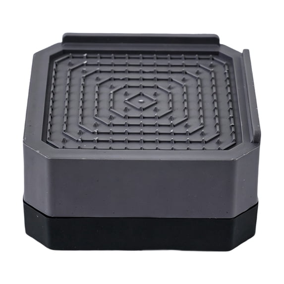 1 PCS Furniture Risers,Anti Slip and Shock-proof Adjustable Bed Risers Heavy Duty for Table Desk Couch Chair Sofa Cabinet Bed Legs Dorm,Square Stackable Bed Risers Blocks,3.35 x 3.35 x 1.57 in