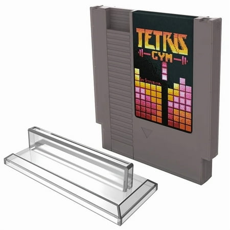 1 PCS Game Cartridge Stand for Nintendo NES Game Display Game Cartridges Holder Transparent Plastic Durable Storage Case Portable Vintage Holder Clear Storage Shelf