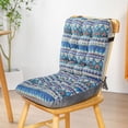 thumbnail image 1 of 1 PCS High Back Chair Cushions with Ties, Non-Slip Chair Cushion for Dining Chair, Thickened Soft Garden Seat Pads for Dining Kitchen Office Furniture Chair, 1 of 6