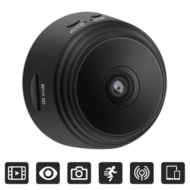 1 PCS Home Security Camera Wireless WIFI Mini Indoor Surveillance Camera with Night Vision 1080 HD Video Recording Wide Angle