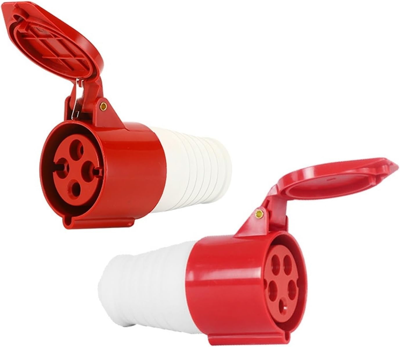 1 PCS Industrial Connector 16A 32A IP44 Three-Phase Industrial Socket ...