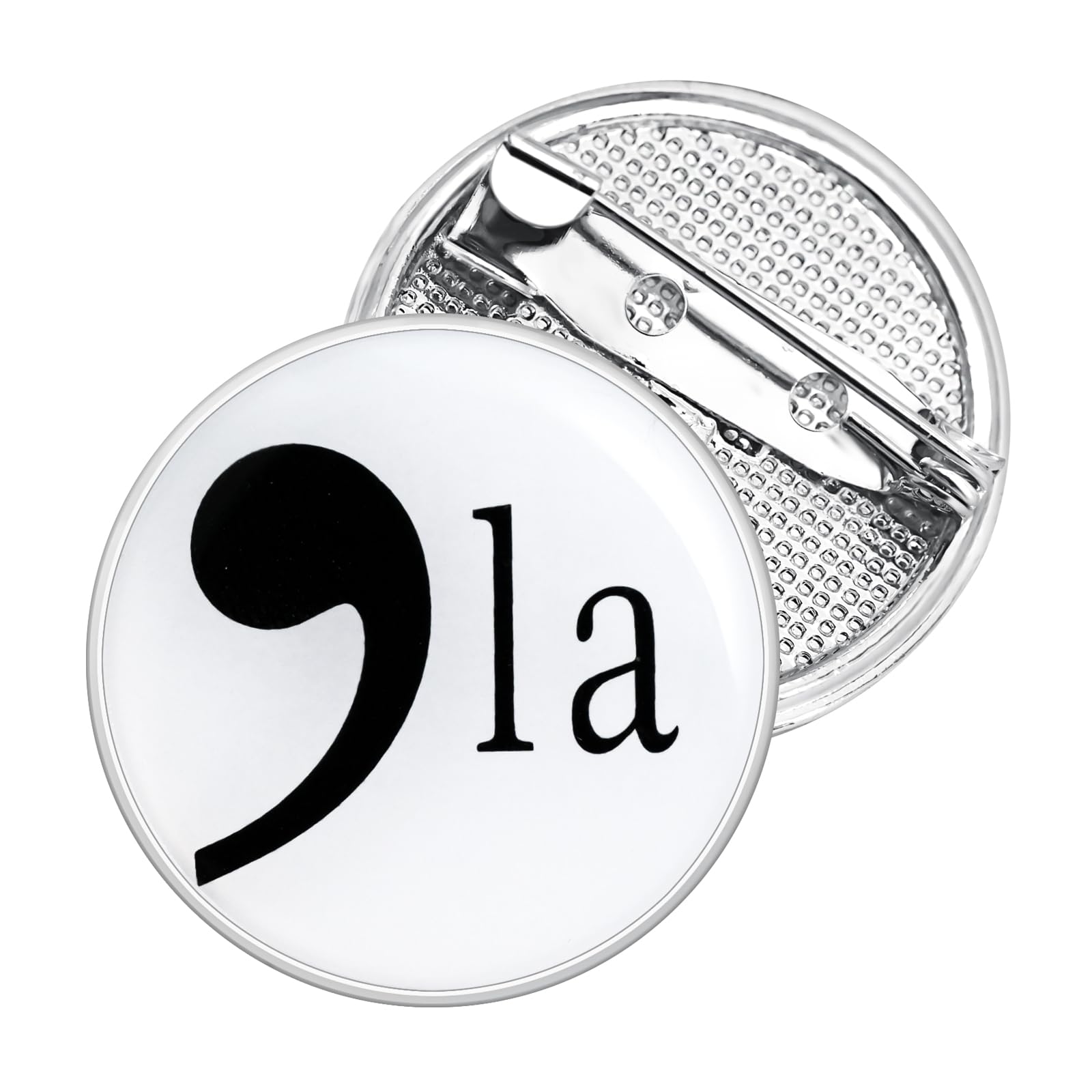 1 PCS Kamala Harris 2024 Button Funny Comma La Button, Kamala Harris