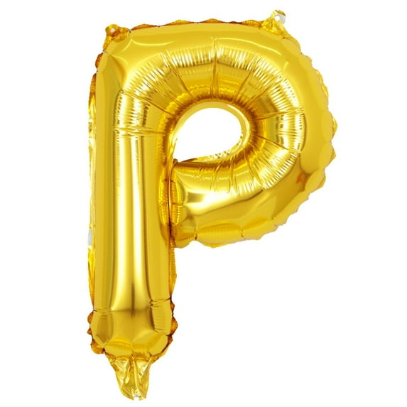 1 PCS Letter Balloons Alphabet Letters A- Z & 16 - Inch Mylar Foil Balloons for Wedding/Birthdays/Annivs/Grads party Decoration Banner Custom Phrase (Gold)
