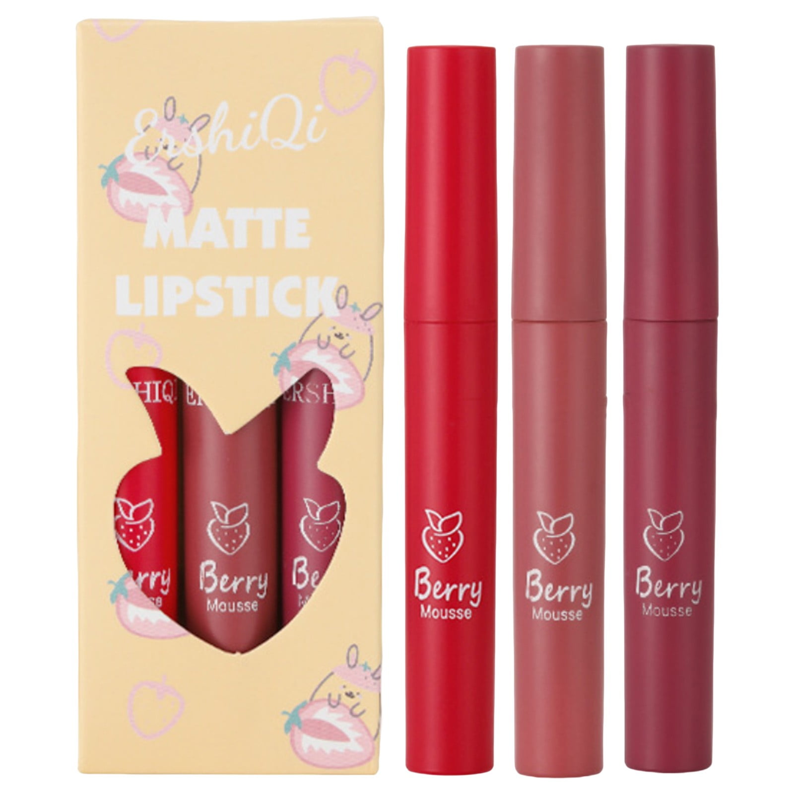 1 PCS Lip Stick Watermelon Lip Gloss for Kids Lipsticks Lip Lip Gloss