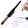 thumbnail image 1 of 1 PCS Long Nib Marker, 45 Mm Long Head Deep Hole Marker Pens, Fine Nose Tip Deep Reach Permanent Paint Markers for Metal, Marking Pen for Drilling, Carpenter, Woodworking, Construction (Black), 1 of 9