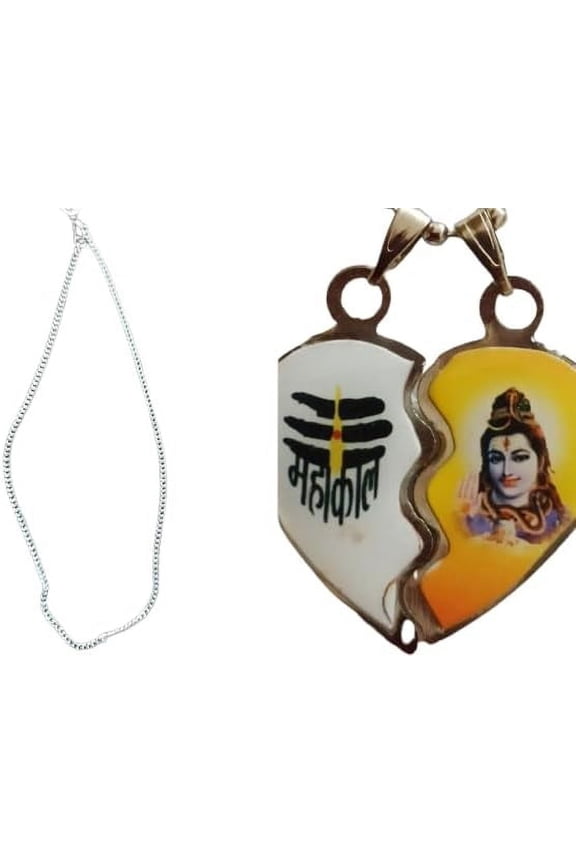 1 PCS MAHAKAL JI LOCKET WITH FREE STEEL