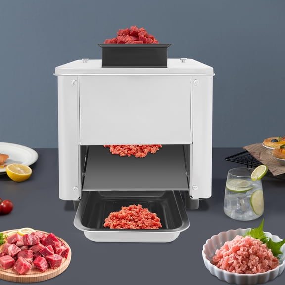 1 PCS Meat Cutter Machine, Electric Meat Slicer Shredded Cutting Machine, Stainless Steel Meat Cutting Machine, 850W, 150kg/330lbs/h Capacity