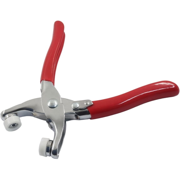 1 PCS Metal Snaps Buttons Plier - Heavy Duty Snap Fastener Tool for DIY Fabric Sewing, Leather Craft & Home Repairs