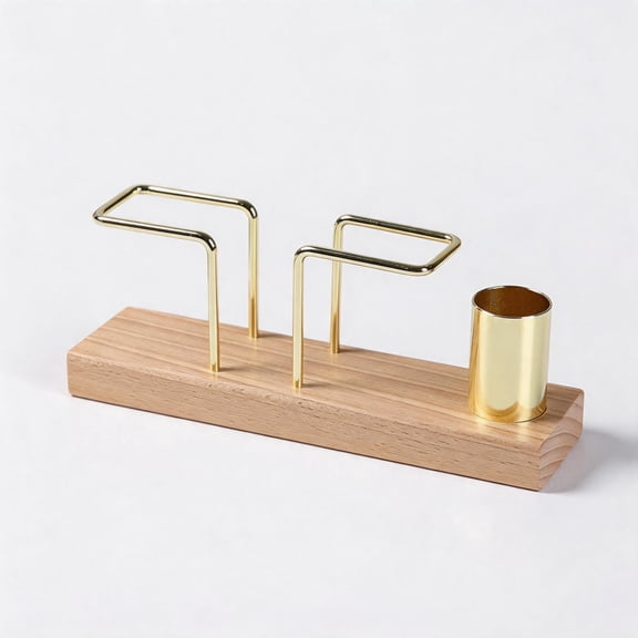 1 PCS Multifunctional Upright Tissue Holder, Desktop Tissue Storage Box with Toothpick Tube, Rustic Farmhouse Countertop Organizer, for Home Kitchen Bathroom Office Desktop Decoration