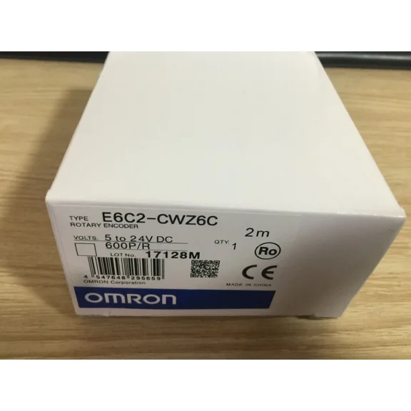 OMRON E6CP-AG5C-C 256P/R 2M Cable Industrial Rotary Encoder for Automation Control