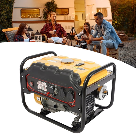 1 PCS Portable Generator, Power Generator, 4-Stroke Gasoline Generator, 59*43*42.5cm/23.23*16.93*16.73in