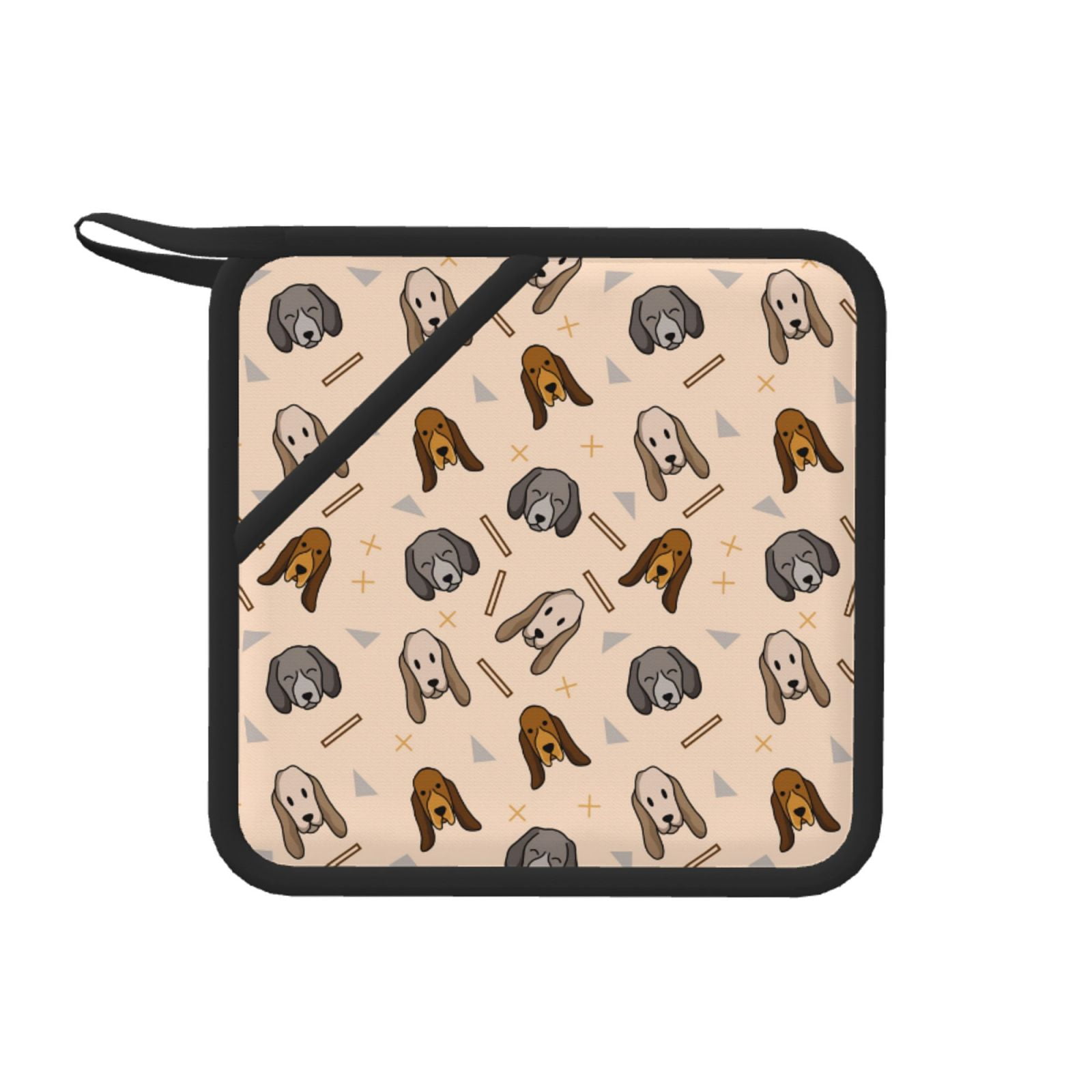 1 PCS Pot Holders for Kitchen funny Cute Dog Puppy Silicone Pot