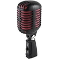 thumbnail image 1 of 1 PCS Professional Classic Retro Dynamic Vocal Microphone Black & Red Swing Mic for Live Performance Karaoke, 500396456$$Music, 1 of 6