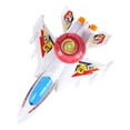 1 PCS Rubberband Powered Airplane Kits Flying Glider Planes Toys Windup