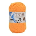 1 PCS Soft Milk Cotton Yarn Skeins for DIY Doll Sweater Hats Scarf