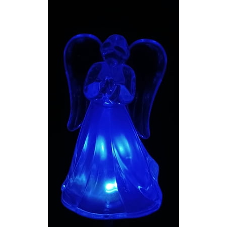 1 PCS Solar Color Changing Angel Style Garden Stake Light