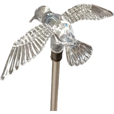 1 PCS Solar Color Changing HUMMINGBIRD WING UP Style Garden Stake Light