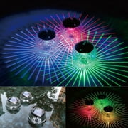 1 PCS Solar Floating Pool Lights, Swimming Pool Lights, Solar Powered LED Pond Ball Lights with 7 Colors Changing, Globe Night Light for Garden Pool Hot Tub Party Home Decor