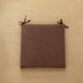 thumbnail image 1 of 1 PCS Square Chair Pad with Ties for Dining Chairs Cotton Linen Kitchen Chair Cushions Floor Pillow Pad with Removable Cover, 1 of 10