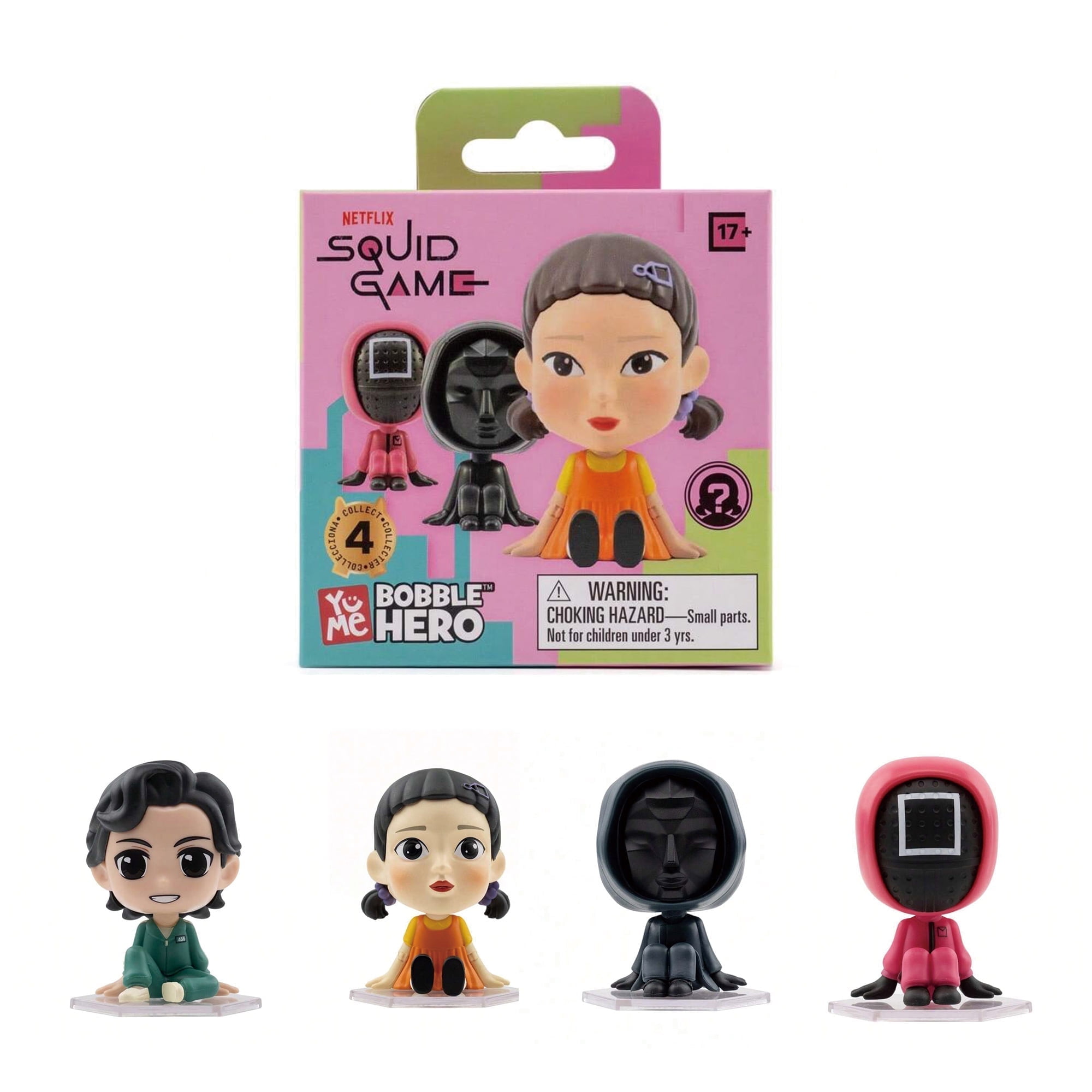 1 PCS Squid Game Mystery Blind Box Perfect Gift 4 Characters