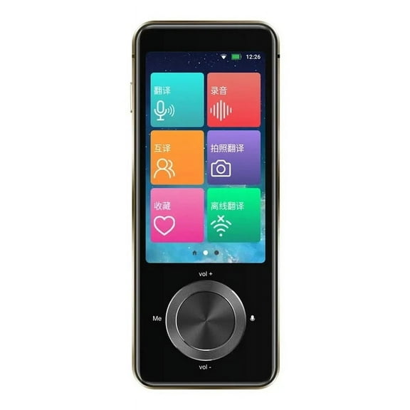 1 PCS Translator Device 137 Languages Intelligent Translator Real-time Voice Recording Text Translate Machine Supports 16 Offline ,Portable