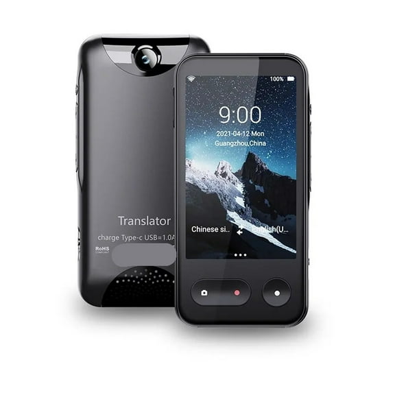 1 PCS Upgrade 4G Translator T7 Intelligent Voice Translation 4.0inch Touch Screen Recording WIFI 138 Languag Translate ,Portable