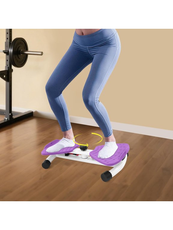 Household Slimming Twist Board with Elastic Bands, Stable Non-slip Base for Abdomen Waist Hip Workout