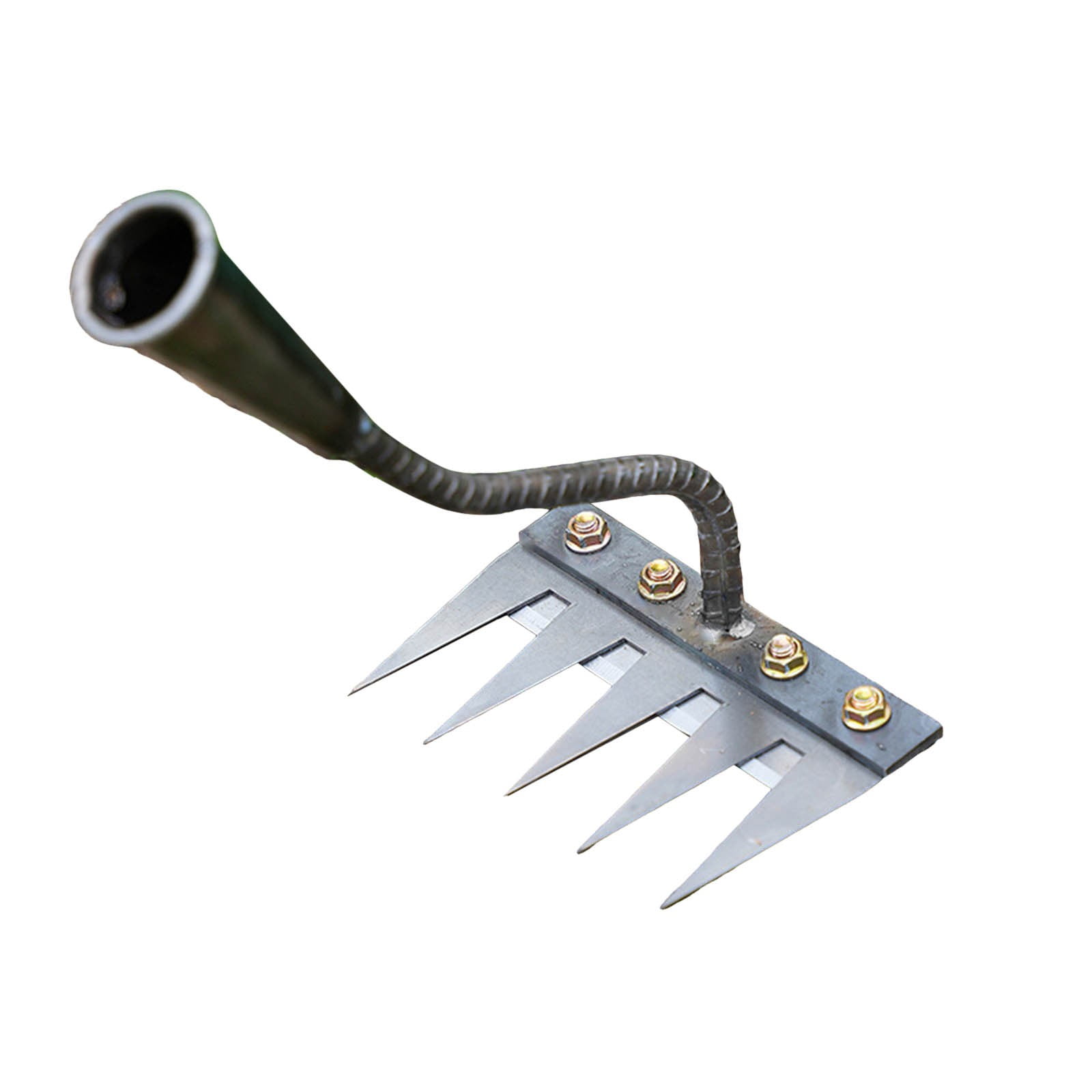 Weeding Rake Farm 1 PCS Weeding Puller Tool Teeth Steel Garden Weeding Rake Rake for ...