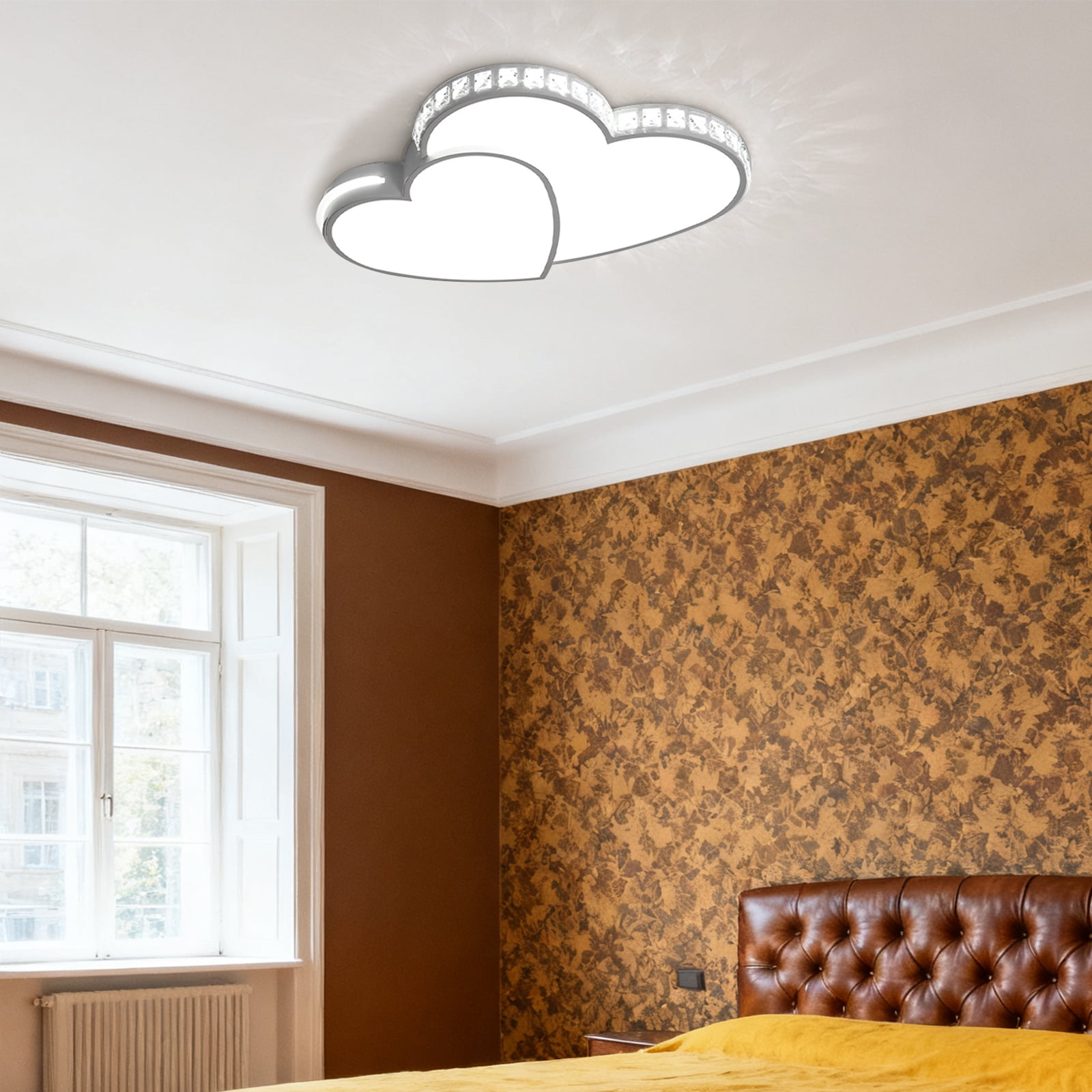 1 PCS White Ceiling Light, Ceiling Light Fixture, Ceiling Lamp for Bedroom Kitchen, Voltage: 85-265V, Power: 36W