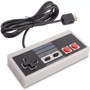 1 PCs Classic USB Controllers for NES Mini, Plug and Play NES Mini -Classic Controller with 1 Pack of 6ft Extension Cable