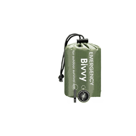 1、PERFECT EMERGENCY BAG: The emergency sleeping bag serves as your emergency blanket, survival shelter, and emergency bivy sack