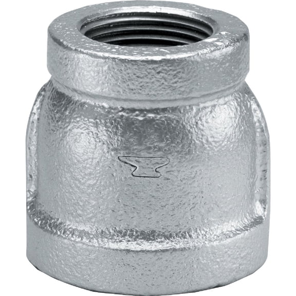 1 PK, Anvil 8700135257-Anvil 3/4 In. x 1/2 In. FPT Reducing Galvanized Coupling