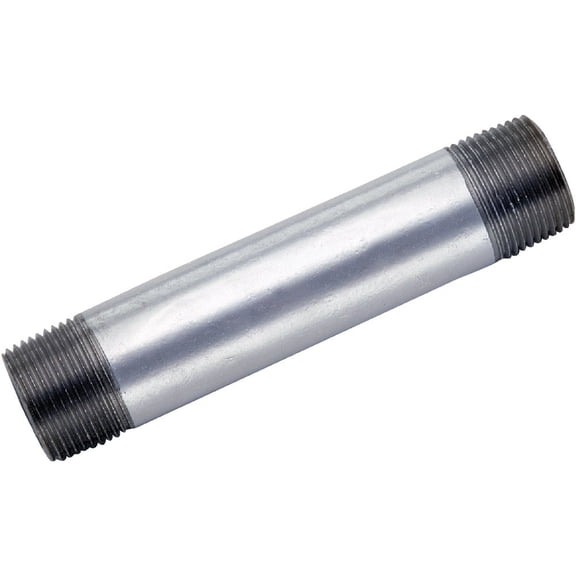 1 PK, Anvil 8700149852-Anvil 1/2 In. x 12 In. Welded Steel Galvanized Nipple Residential Use, Standard Application