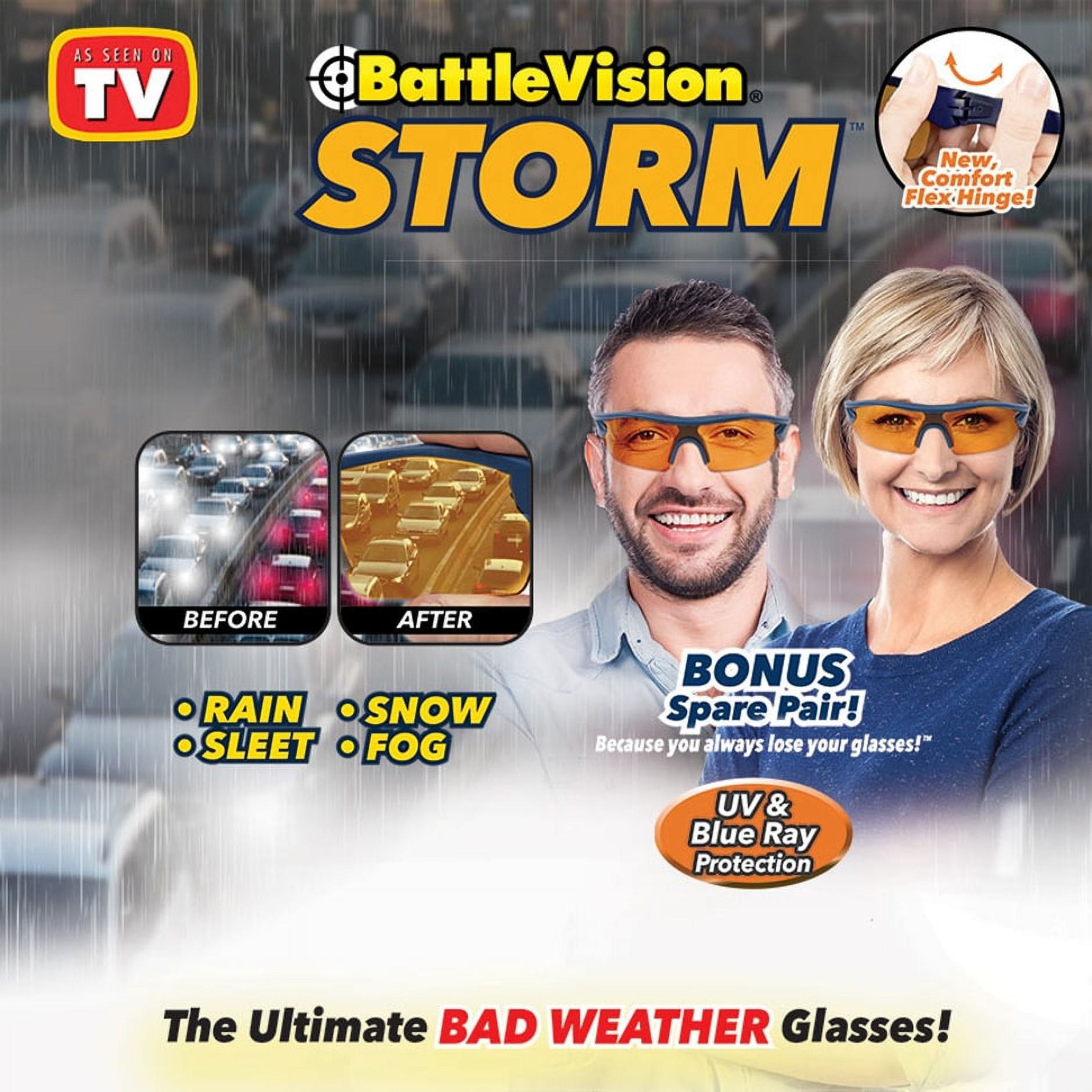 1 PK,Battle Vision Storm by Atomic Beam™ 2Pk.Battle Vision Storm