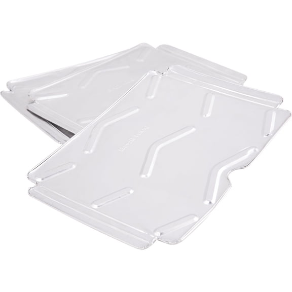 Broil King Pellet Grill Drip Pan Liner - Aluminum Foil - 6 Count, 10.5" x 12" Garden & Landscape Use, Standard Connection