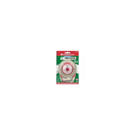 1 PK, Fluidmaster 513A-016-P4-Fluidmaster 3 In. Universal Rubber Adjustable Flapper