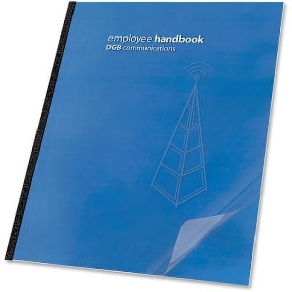 1 PK,GBC ClearView Presentation Covers (2000036)