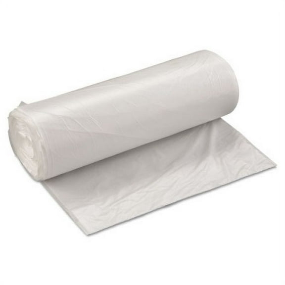 1 PK,Inteplast Group High-Density Commercial Can Liners Value Pack, 60 gal, 19 microns, 38" x 58", Clear, 25 Bags/Roll, 6 Rolls/Carton (VALH3860N22)